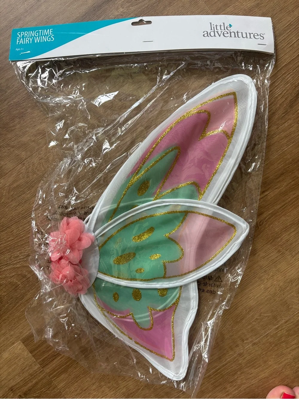 Little adventures Fairy Wings - Pink & Green Kids Accessory